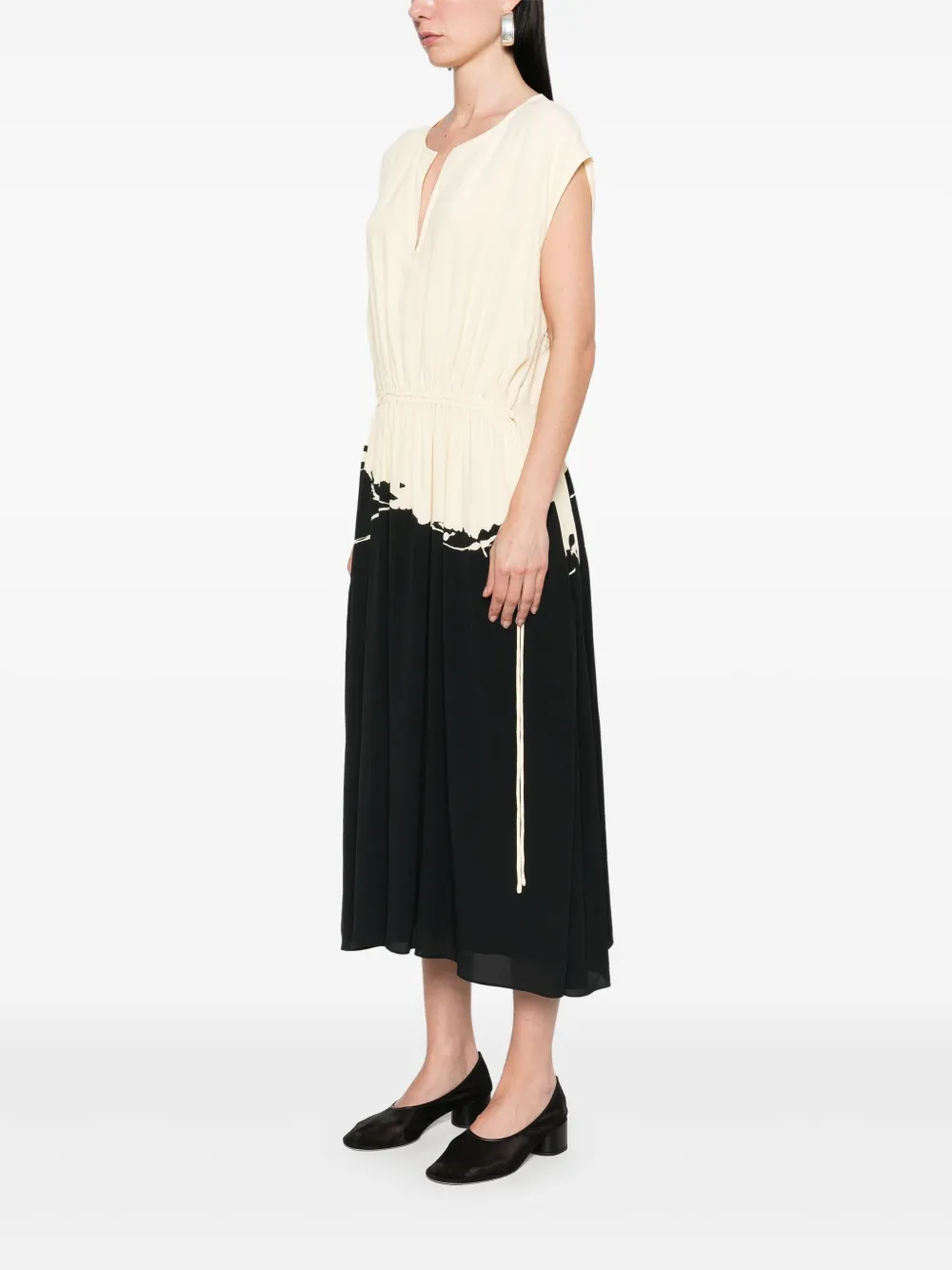 Proenza Schouler Ezra midi-jurk Beige
