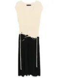 Proenza Schouler Ezra midi dress - Neutrals