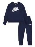 Nike Kids logo tracksuit set - Blue