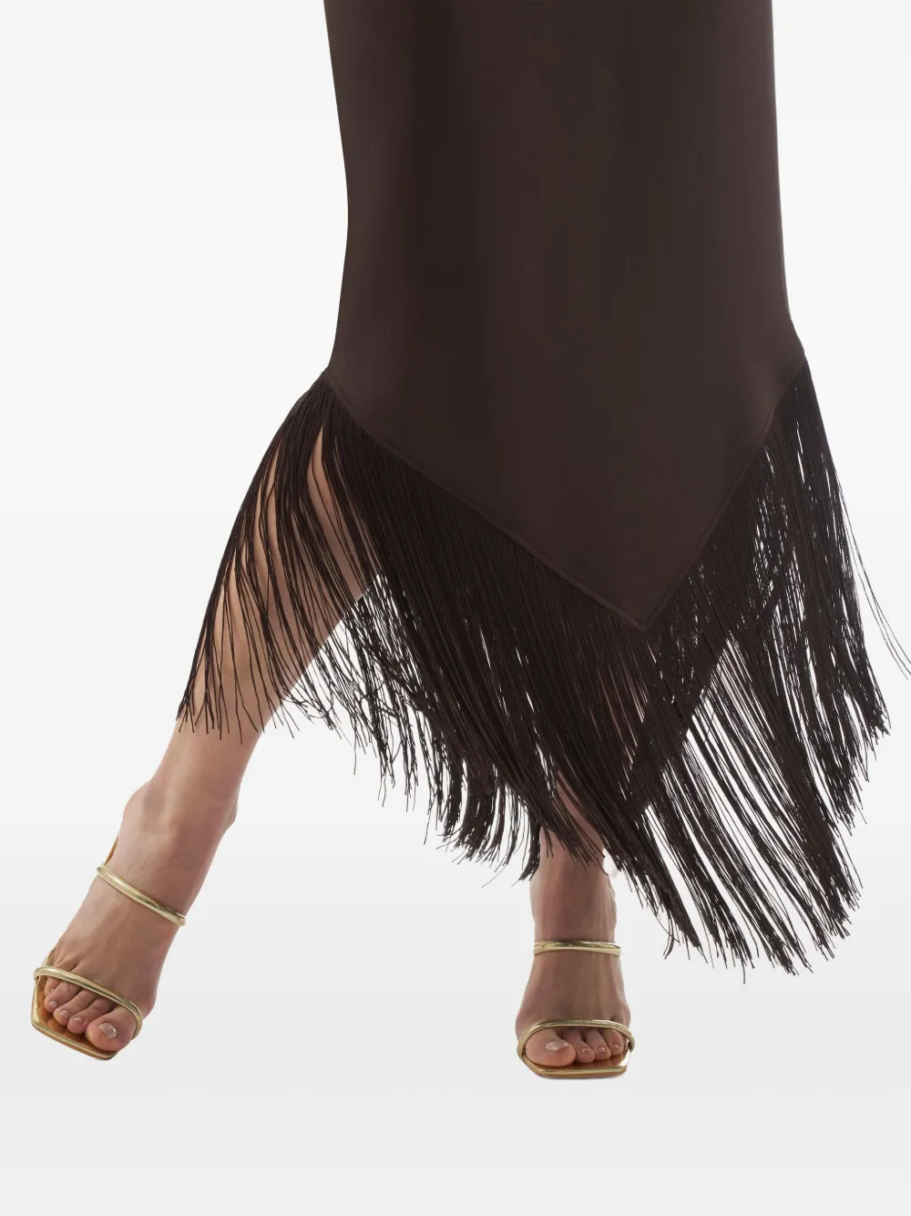 Taller Marmo Nina maxi-jurk Bruin