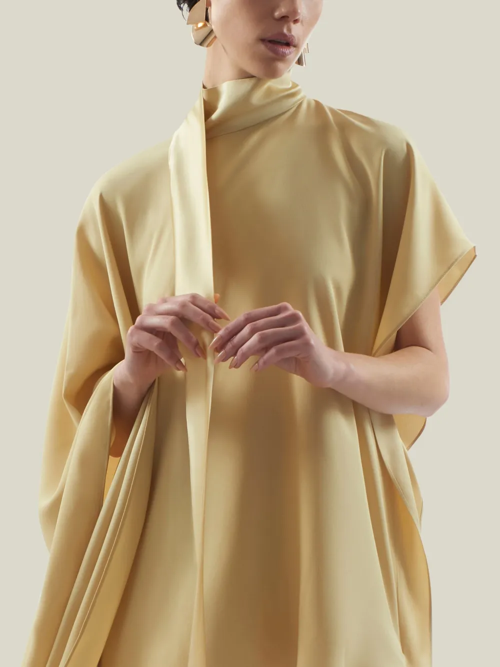 Taller Marmo California Kaftan Dress In イエロー