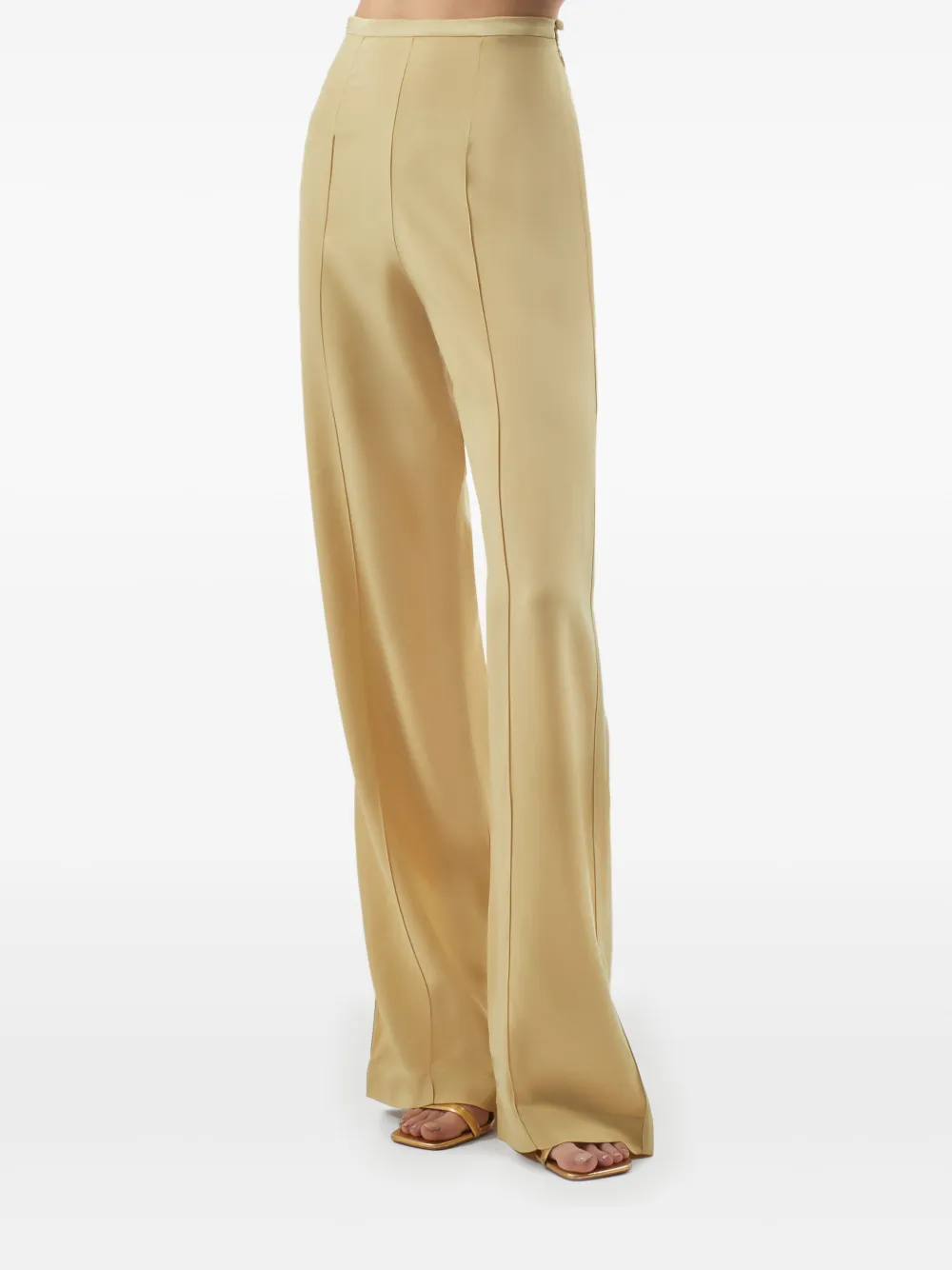 Shop Taller Marmo Marlene Pants In Yellow