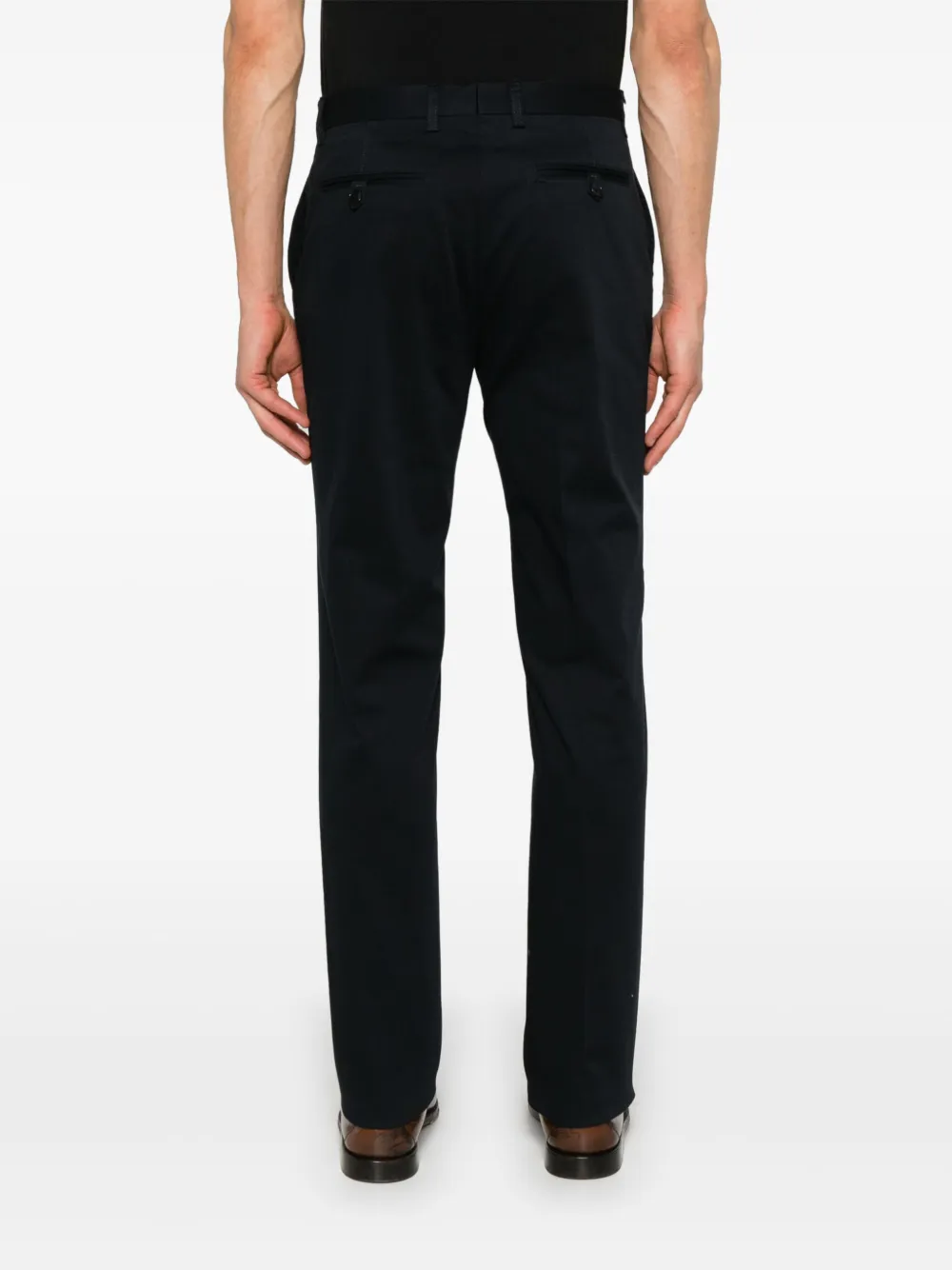 ETRO Gabardine broek Blauw