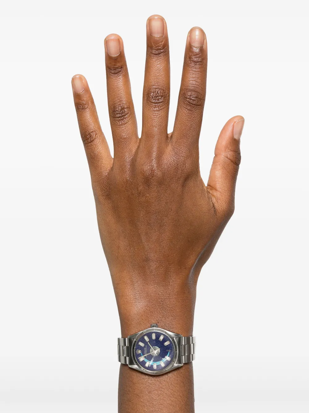 Jacquie Aiche Gepersonaliseerde Oyster Perpetual Evil Eye 32 mm - Blauw