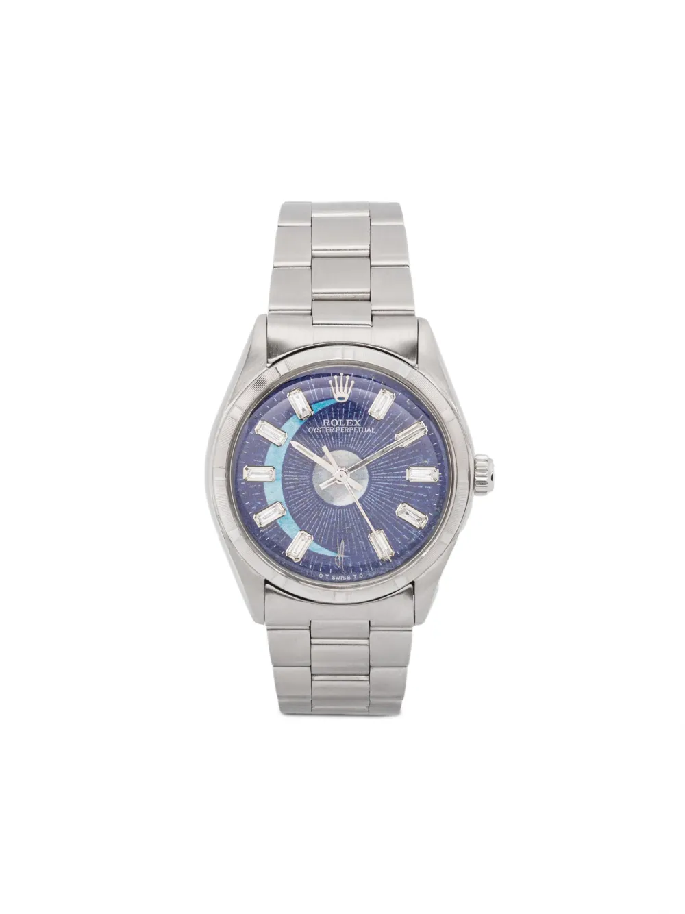 Jacquie Aiche カスタマイズ オイスターパーペチュアル エビル アイ 32mm - ブルー Jacquie Aiche カスタマイズ オイスターパーペチュアル エビル アイ 32mm - ブルー