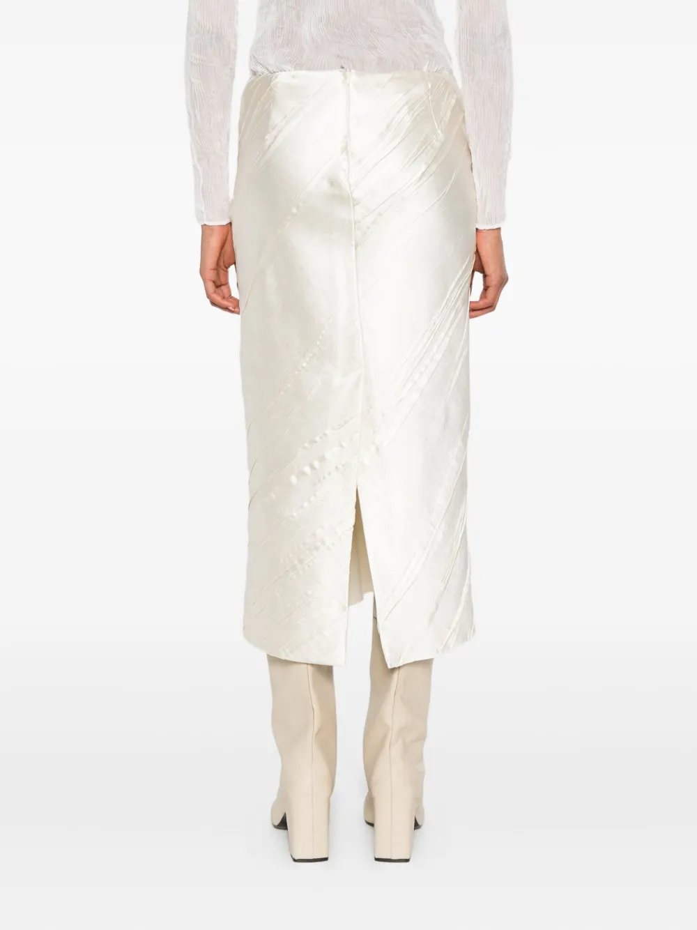 Sportmax Ruta midi skirt Beige