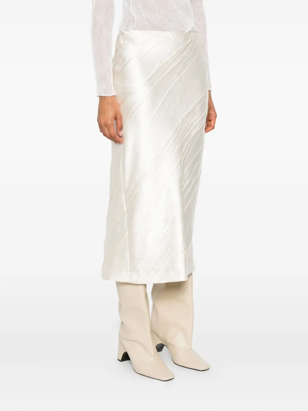 Sportmax Ruta midi skirt Beige