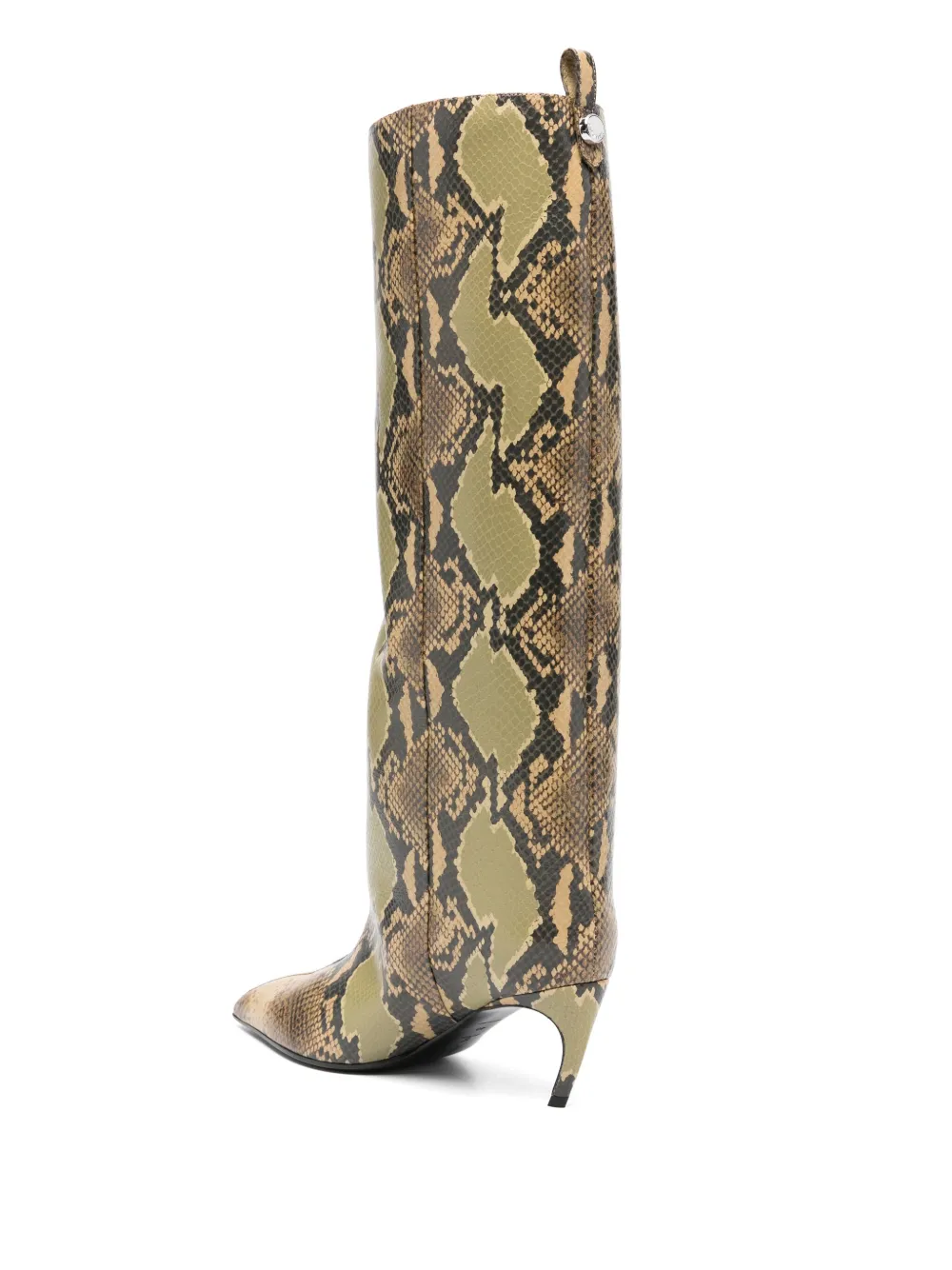 The Attico 70mm Lea boots Green
