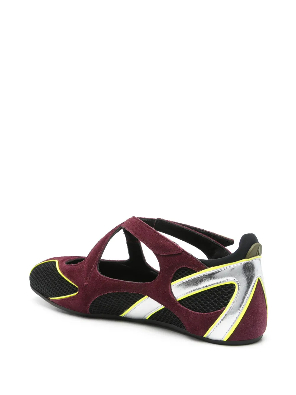 The Attico Nomad ballerina shoes Purple