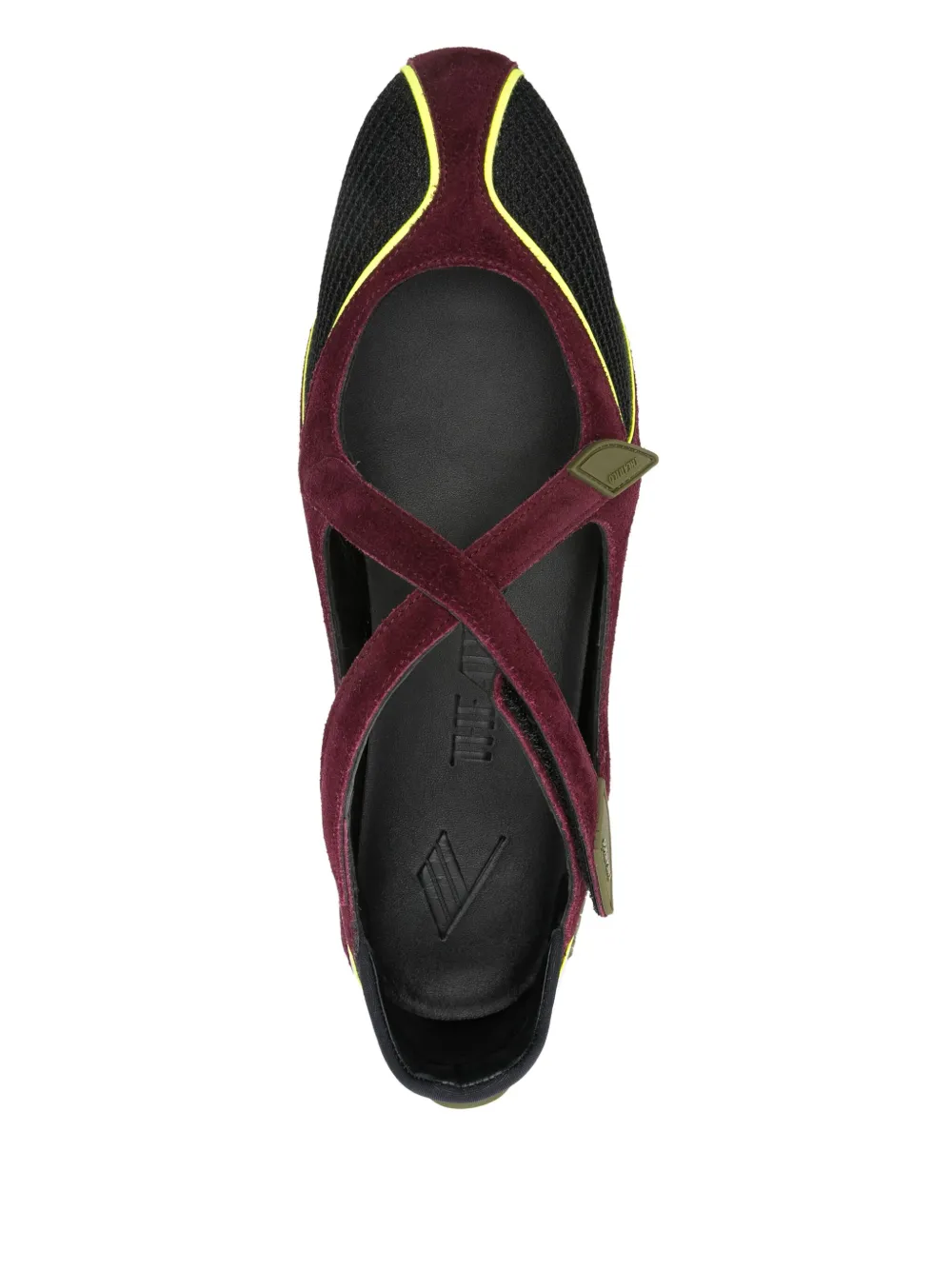 The Attico Nomad ballerina shoes Purple
