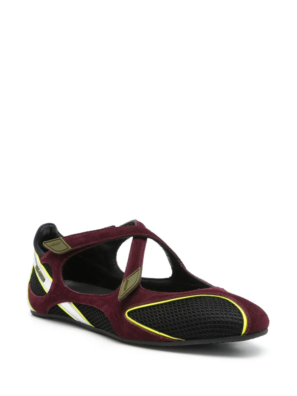 The Attico Nomad ballerina shoes - Paars