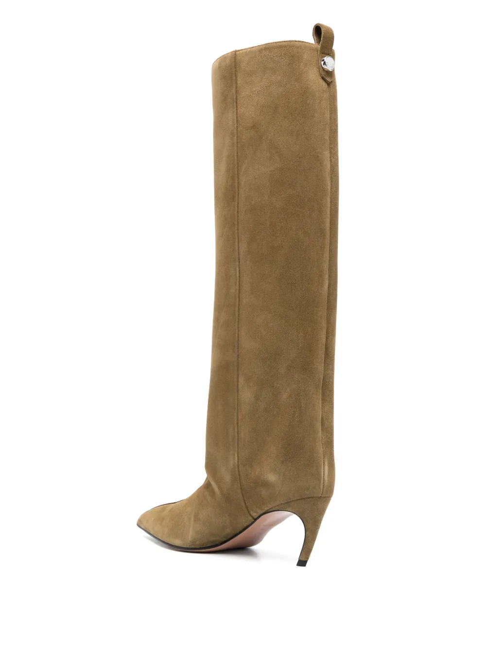 The Attico 70mm Lea boots Green