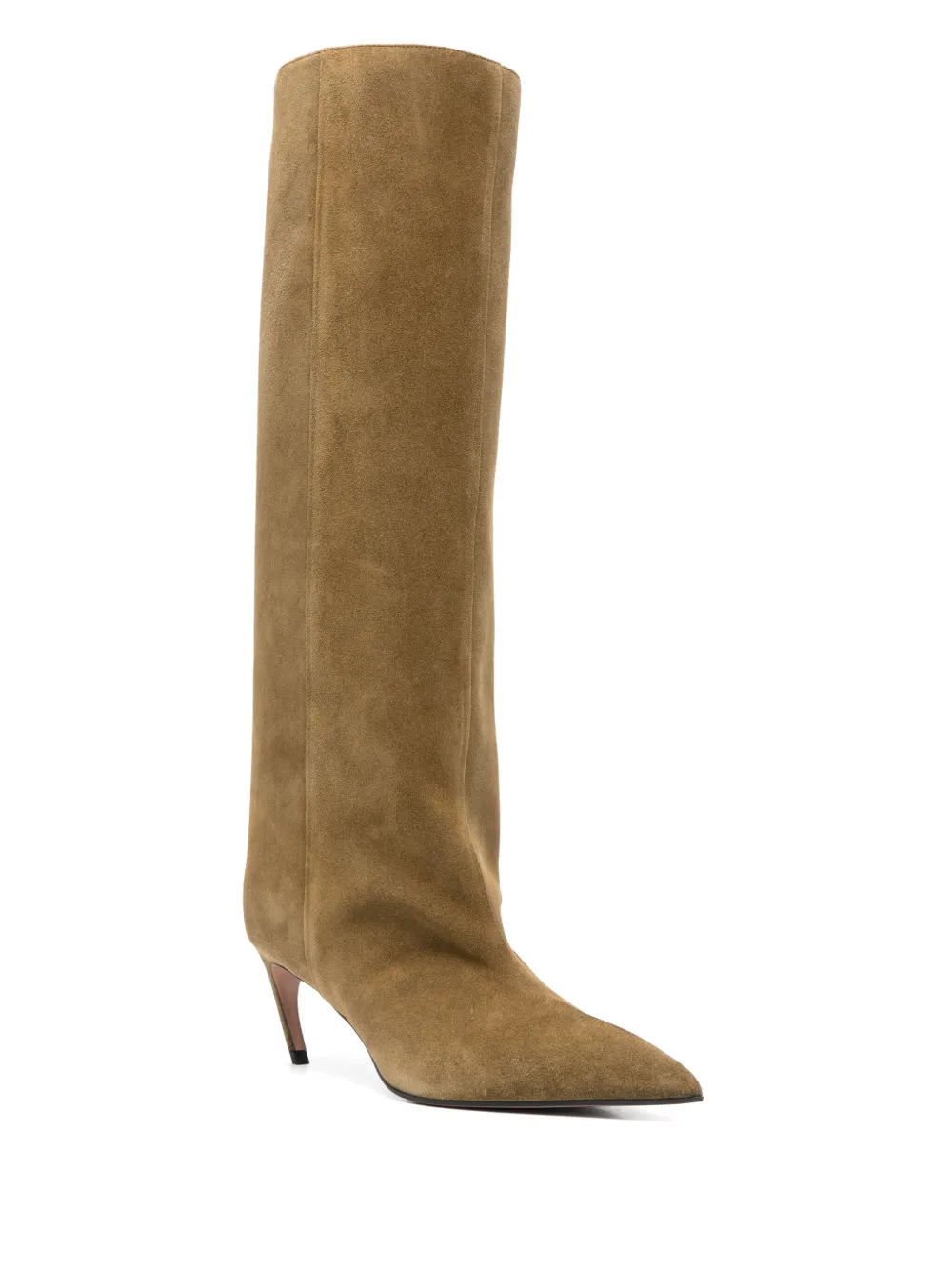 The Attico 70mm Lea boots Green