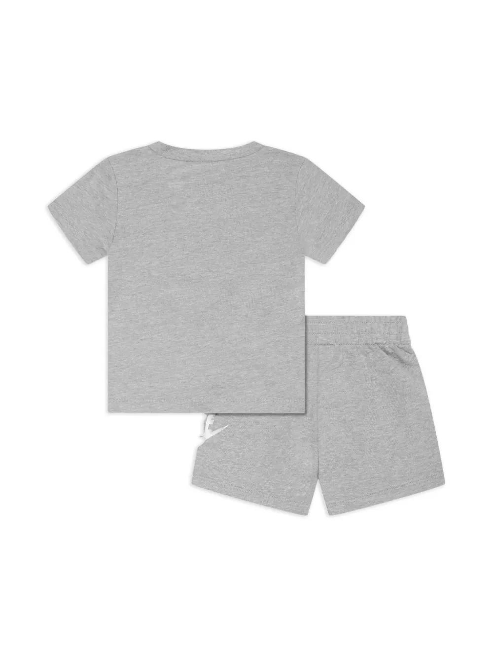 Nike Kids T-shirt en shorts set met logo - Grijs