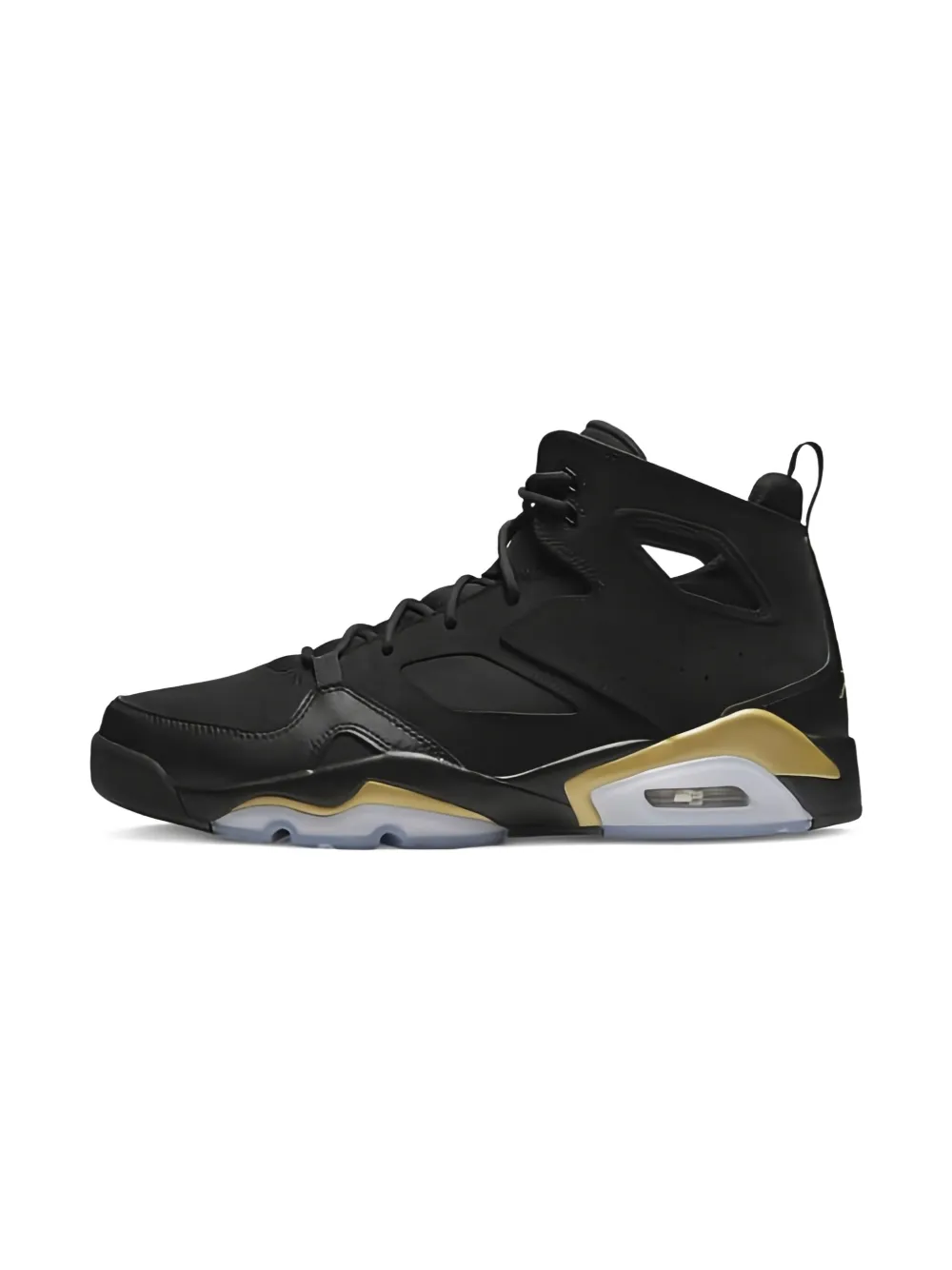 Jordan Kids Flight Club '91 "Black Metallic Gold" sneakers