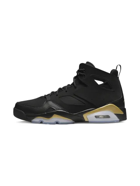 Jordan Kids Flight Club '91 "Black/Metallic Gold" sneakers
