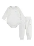 Nike Kids logo tracksuit - Neutrals