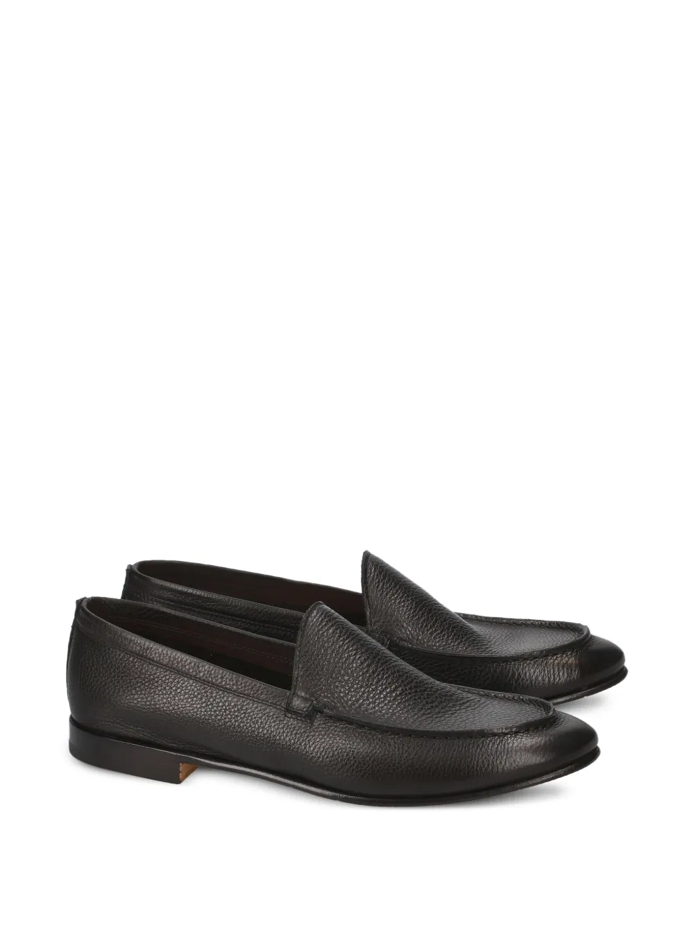 Premiata Leren loafers Zwart