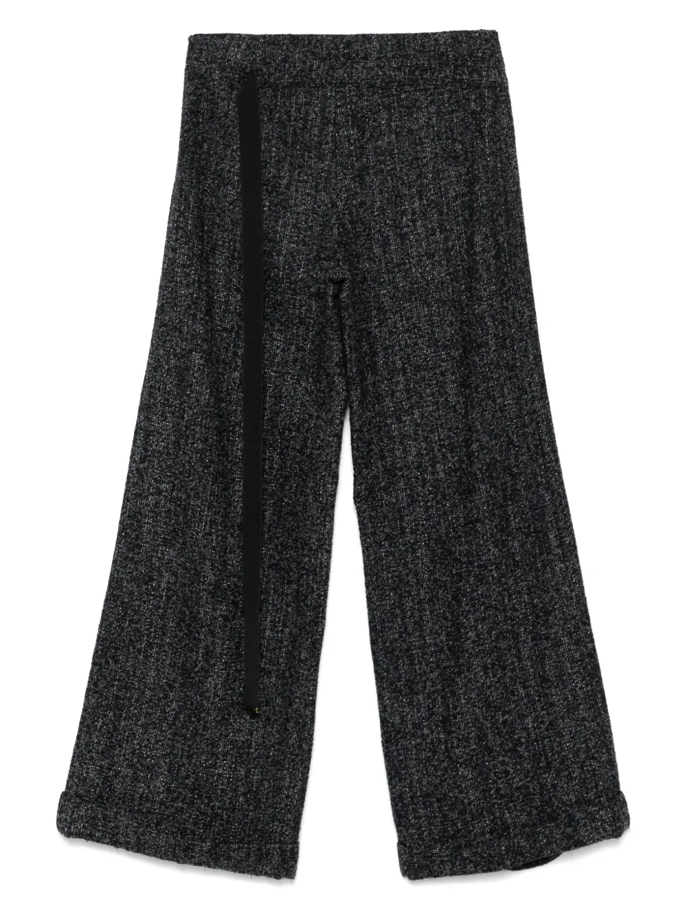 Ferragamo Pre-Owned 2000s broek met bouclé-design - Grijs