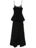 Stine Goya tailored-bodice gown - Black