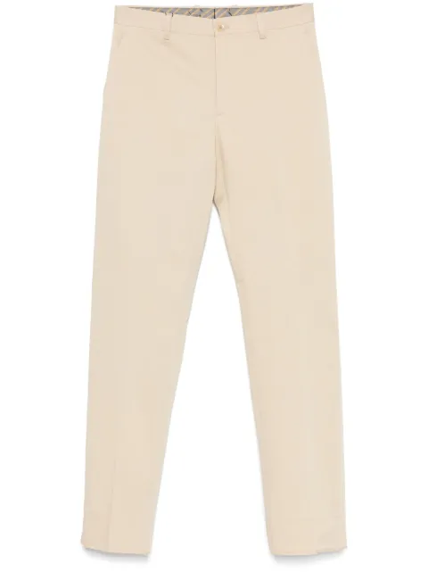 ETRO gabardine trousers
