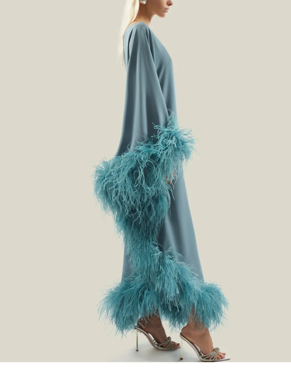Shop Taller Marmo Ubud Dress In Blue