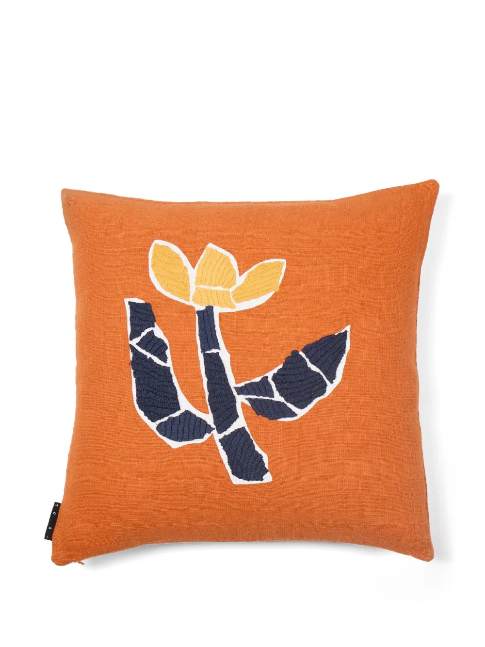 The Conran Shop Solitary Flower クッション - オレンジ The Conran Shop Solitary Flower クッション - オレンジ