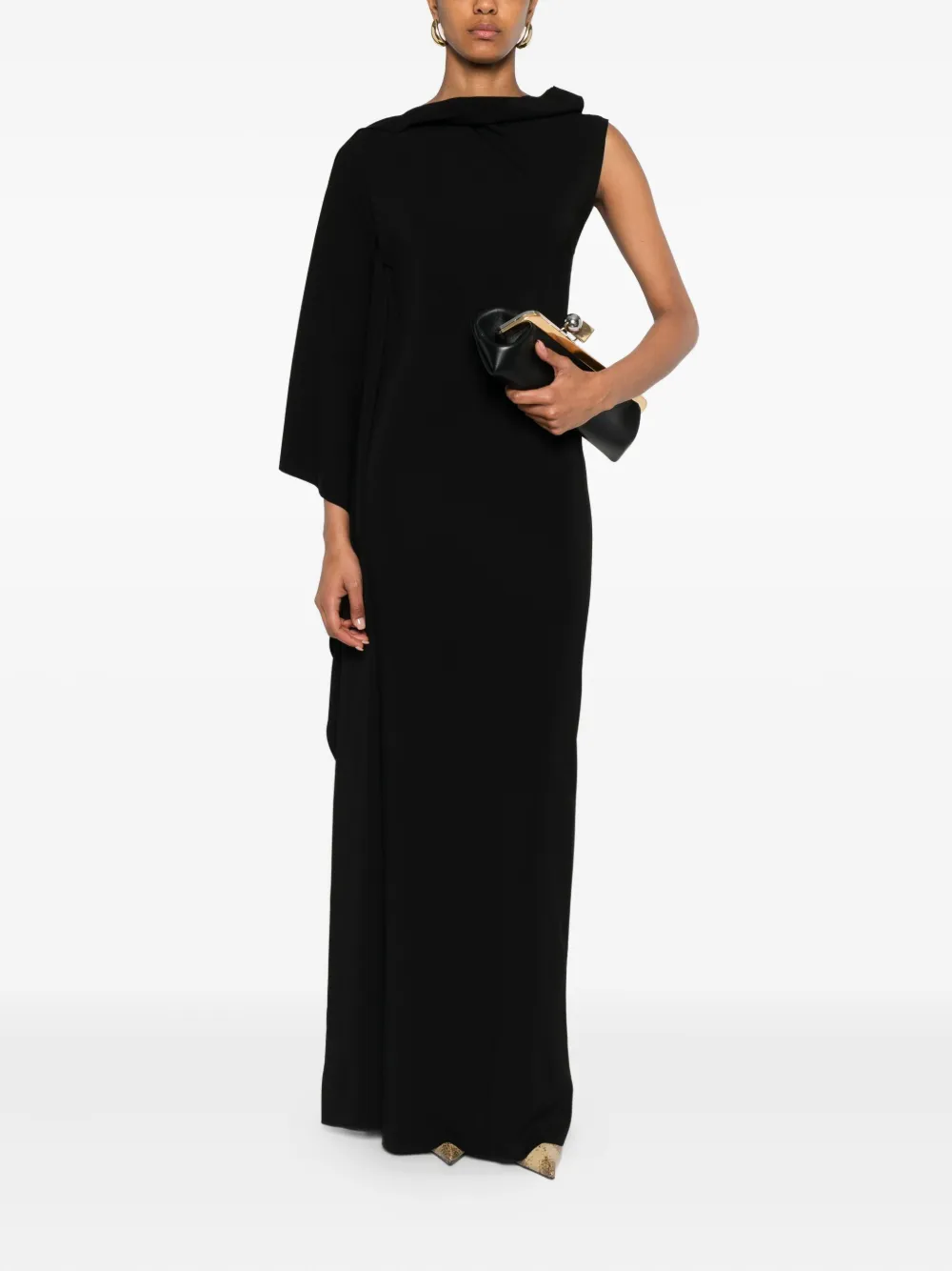 Sportmax Nicchia maxi dress Zwart