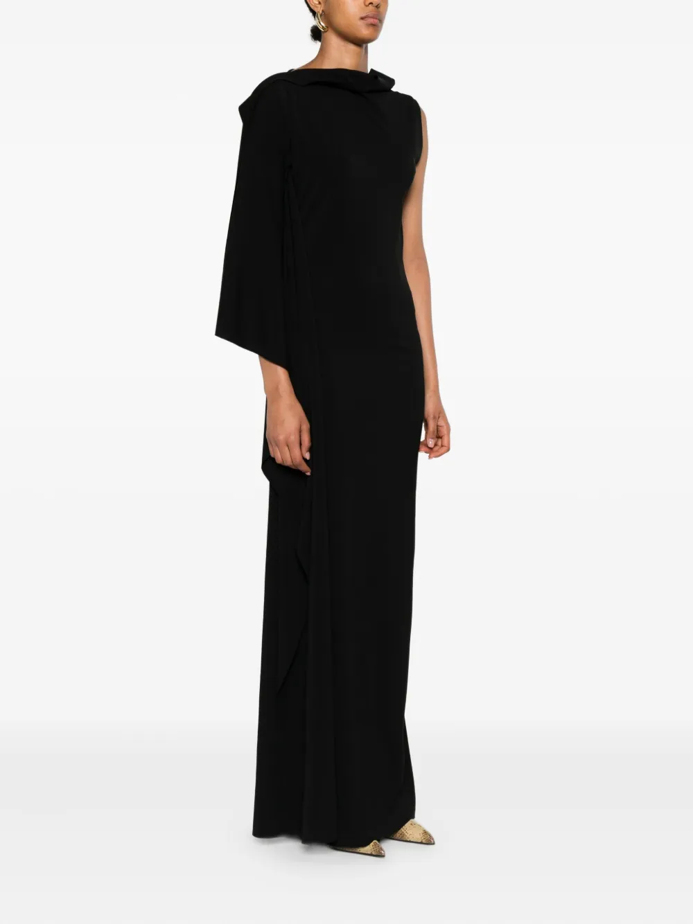 Sportmax Nicchia maxi dress Zwart