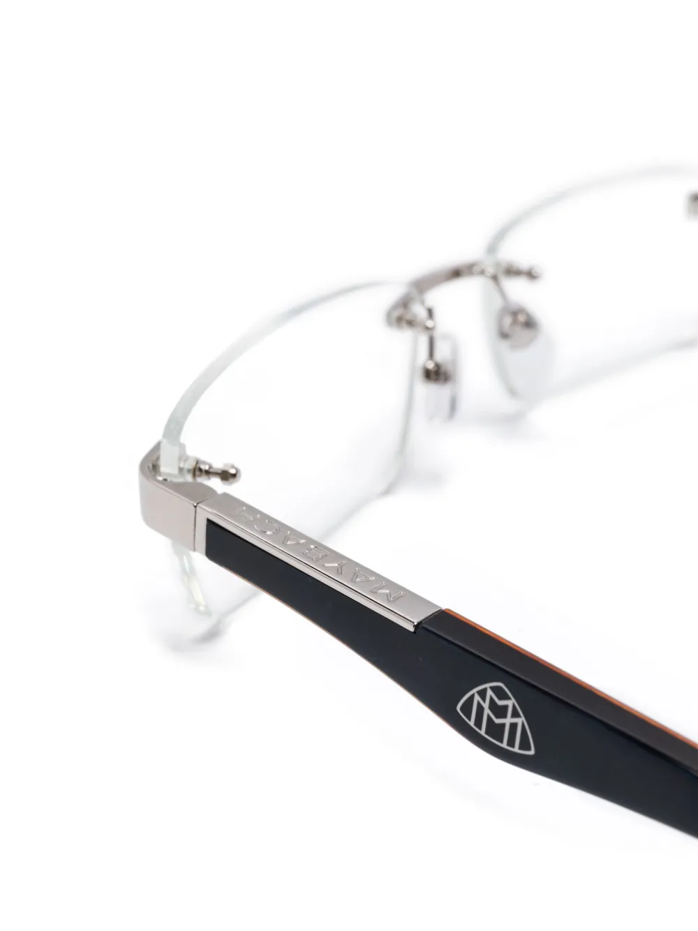  Maybach Eyewear Artist Iii Glasses - Silver 