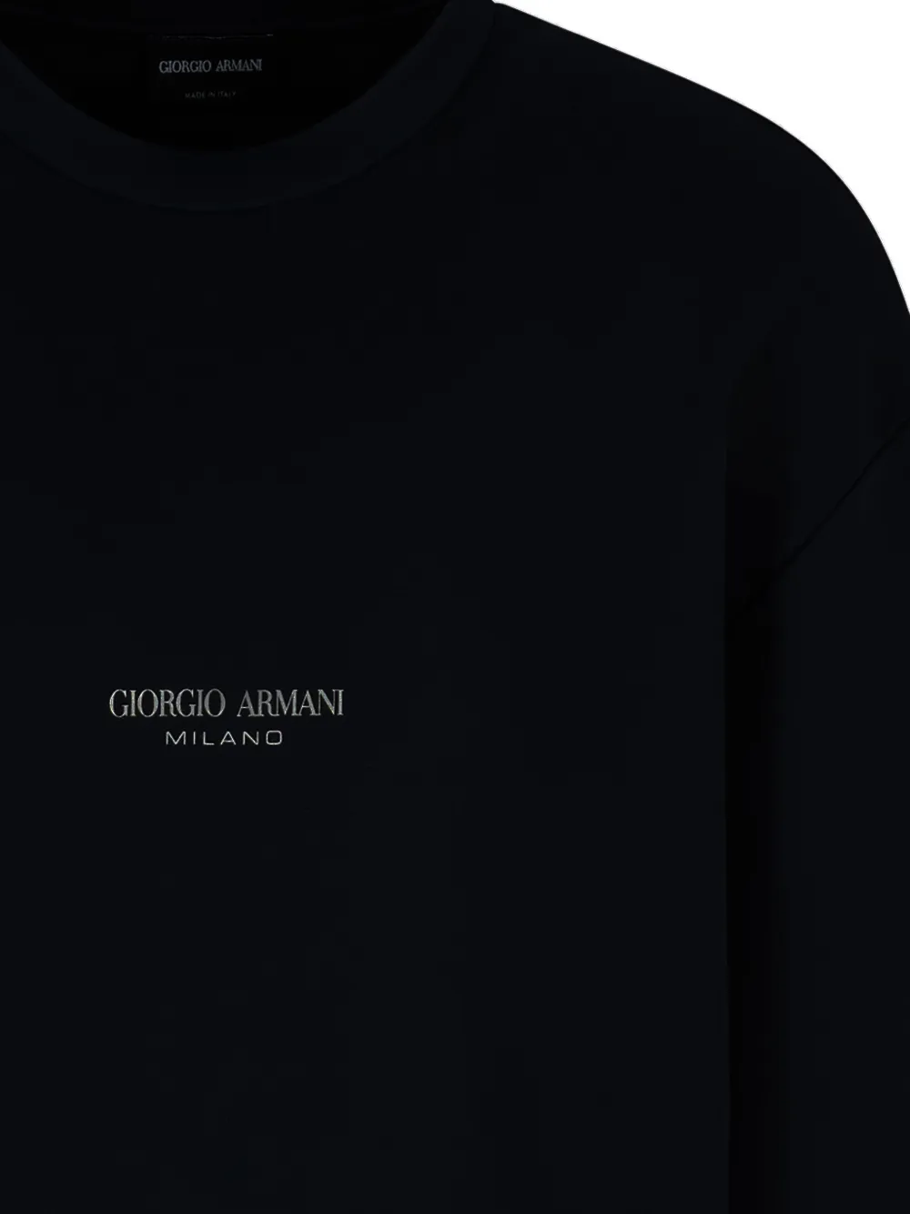 Giorgio Armani Jersey sweater - Blauw