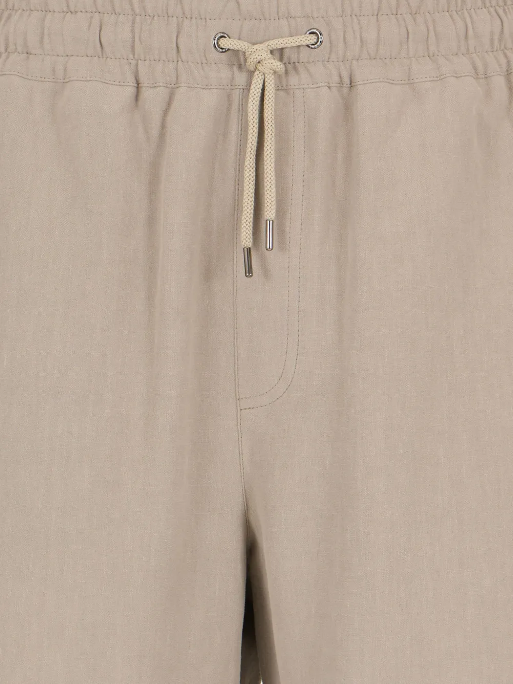 Giorgio Armani linen bermuda shorts - Beige