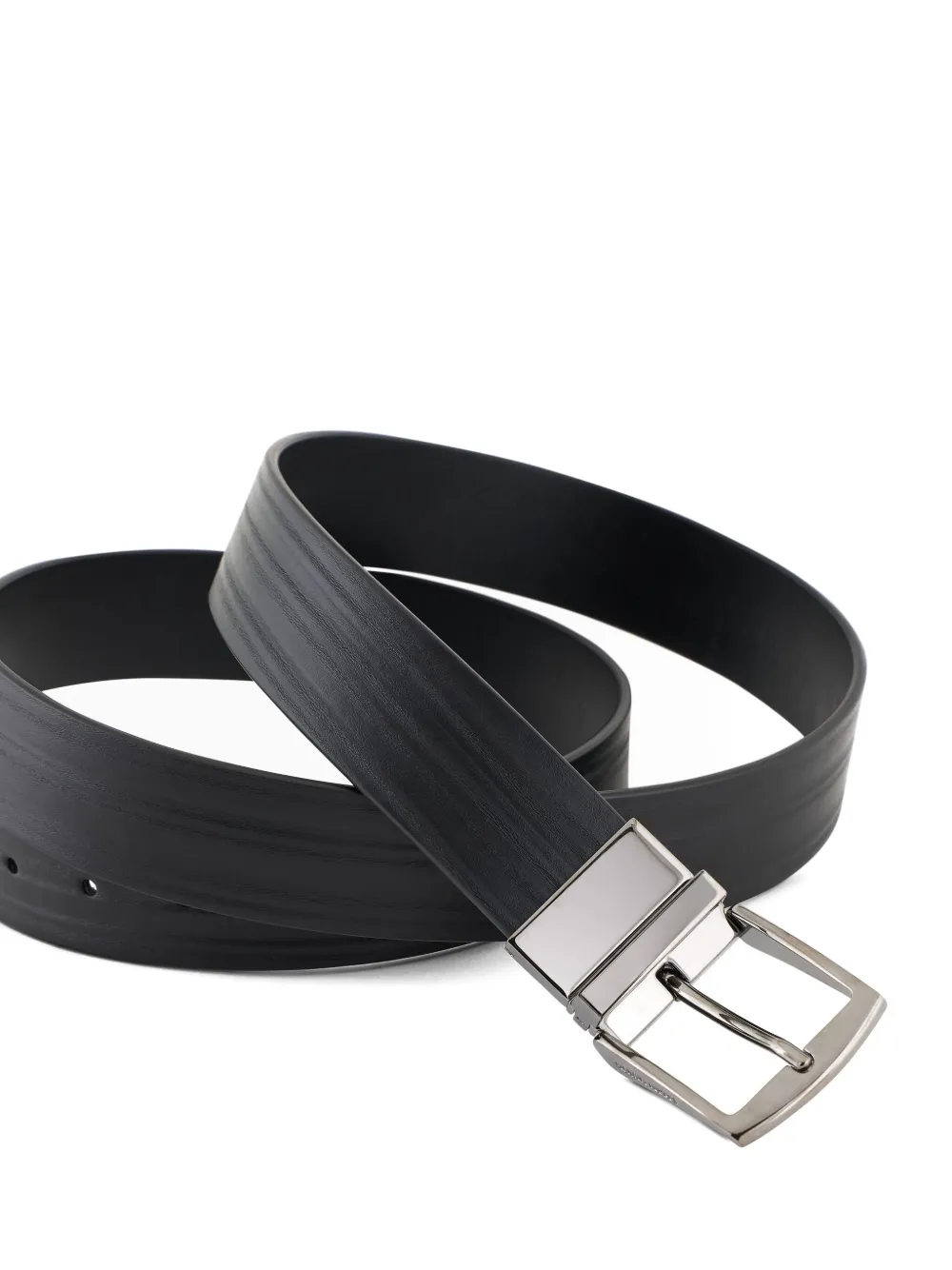 Giorgio Armani Leren riem - Zwart