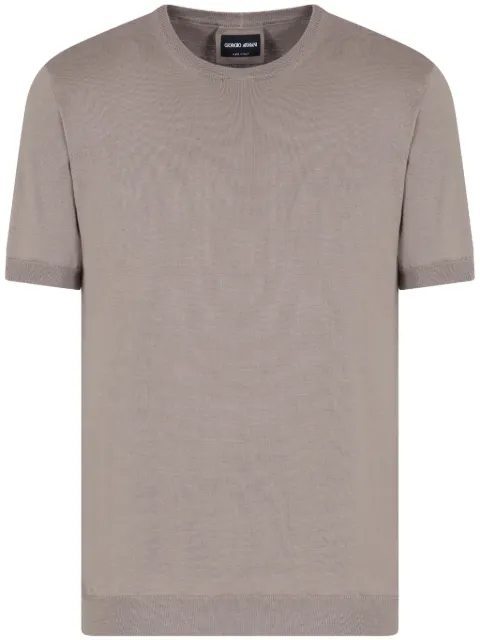 Giorgio Armani pull en maille fine