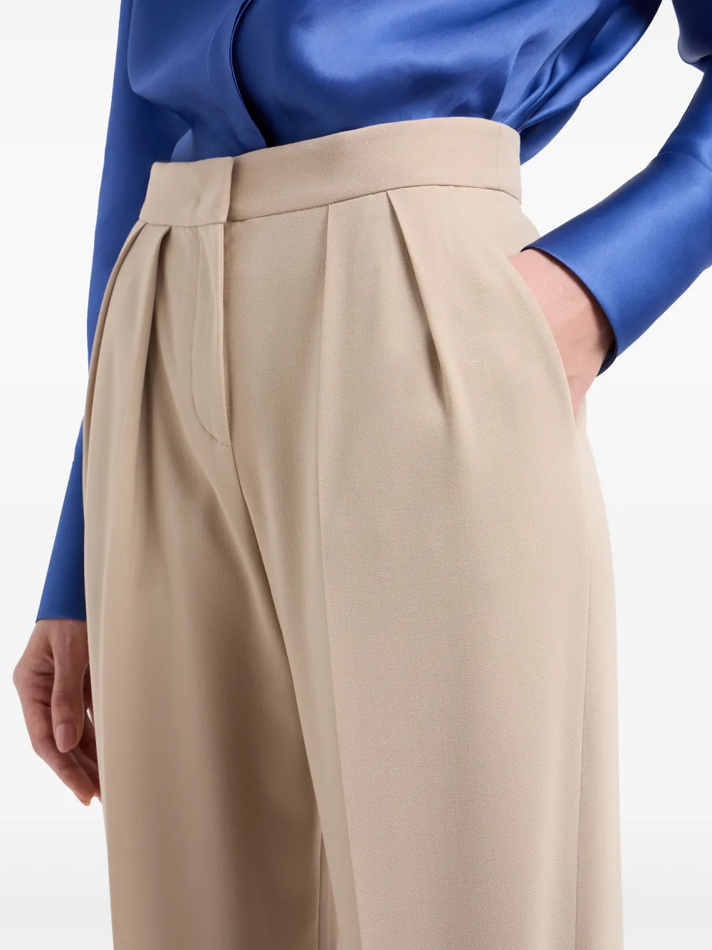 Giorgio Armani Plooibroek Beige