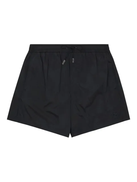 Giorgio Armani logo-appliqué swim shorts