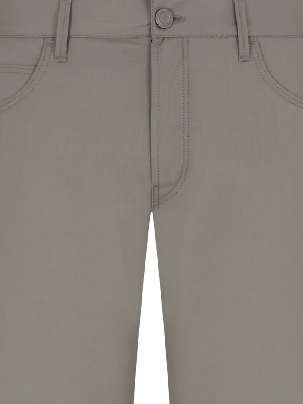 Giorgio Armani Broek van scheerwol - Grijs