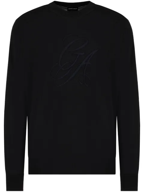 Giorgio Armani virgin-wool jumper