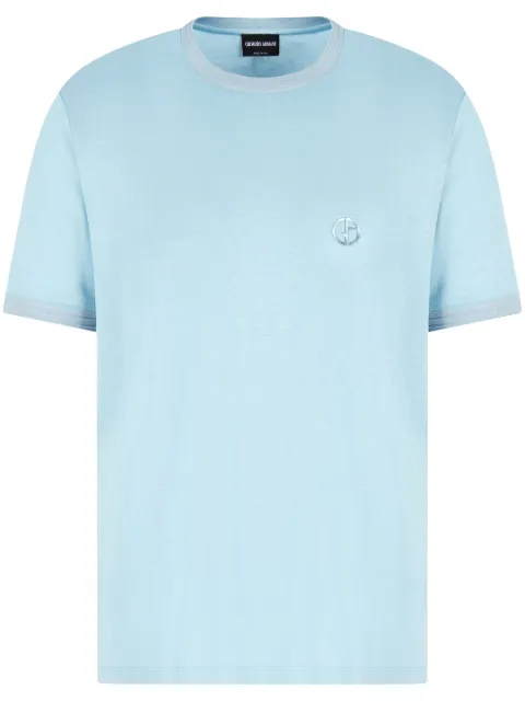 Giorgio Armani playera con logo bordado