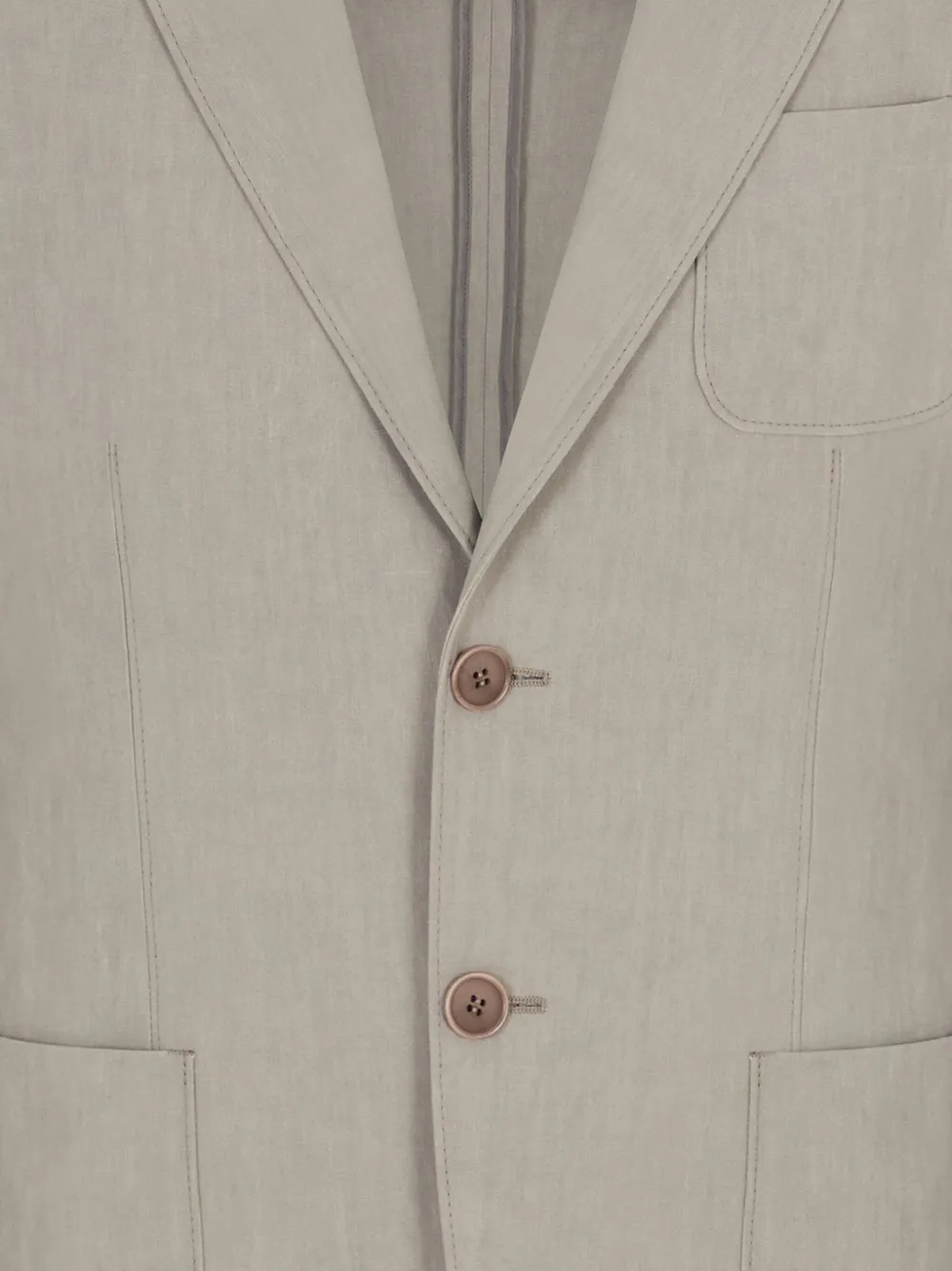 Giorgio Armani Linnen blazer - Beige