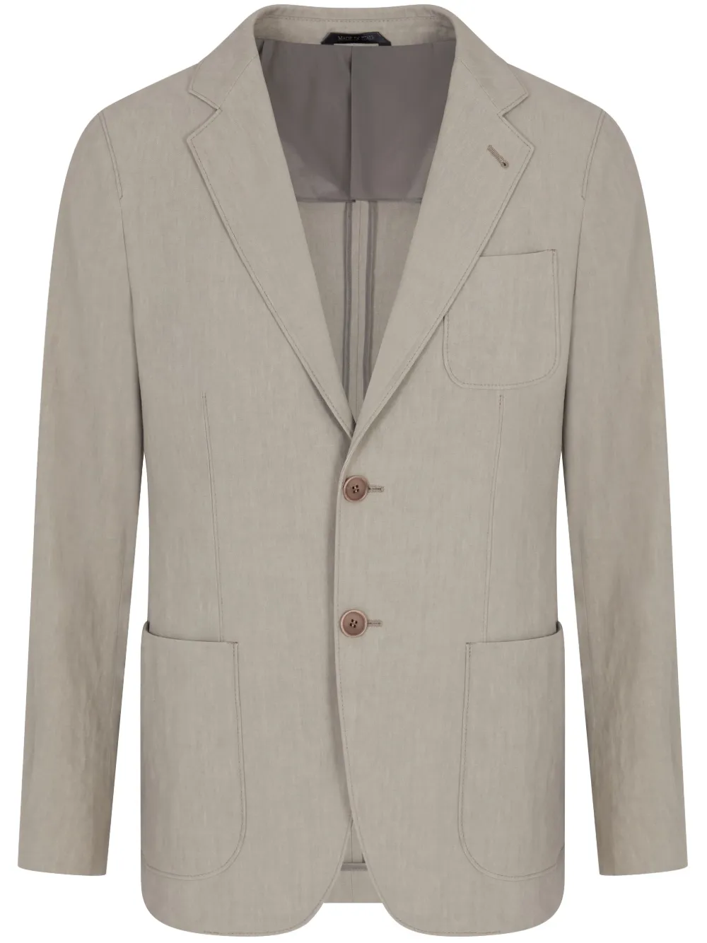 Giorgio Armani Linnen blazer Beige