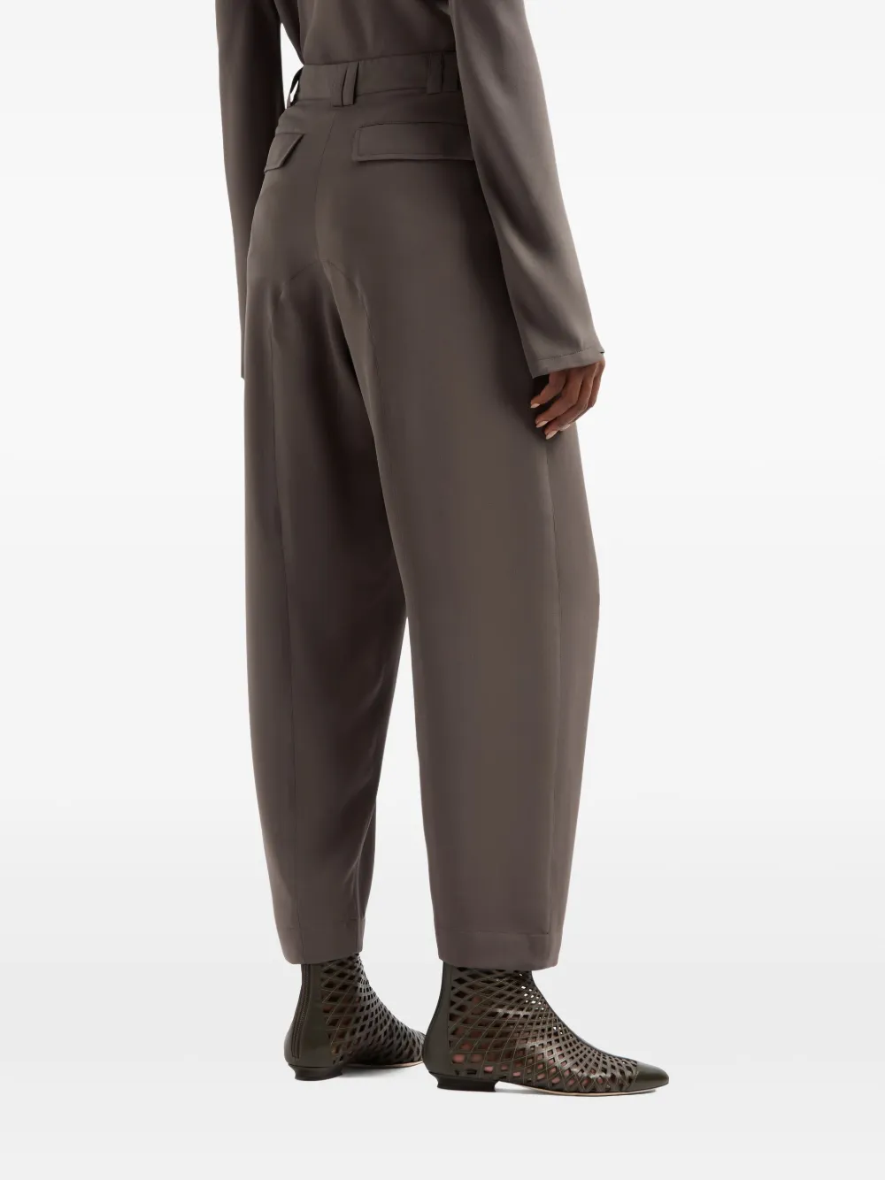 Giorgio Armani Straight broek Grijs