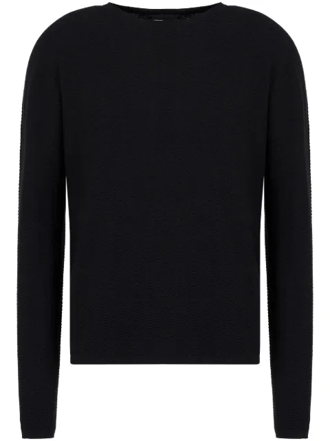 Giorgio Armani virgin wool-blend jumper