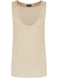 Giorgio Armani scoop neck t-shirt - Neutrals