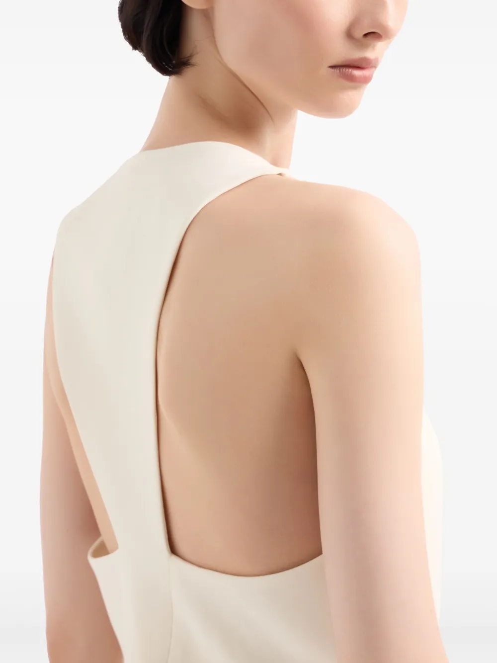 Giorgio Armani Zijden gilet Wit