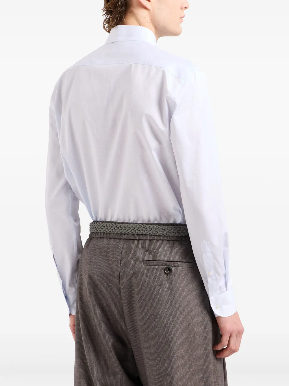 Giorgio Armani ストライプ シャツ | ホワイト | FARFETCH JP
