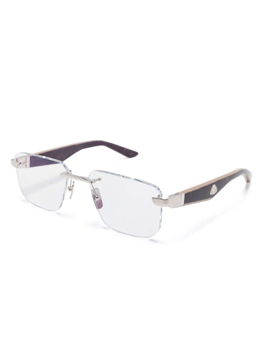 Maybach Eyewear The Visionist I Glasses In シルバートーン