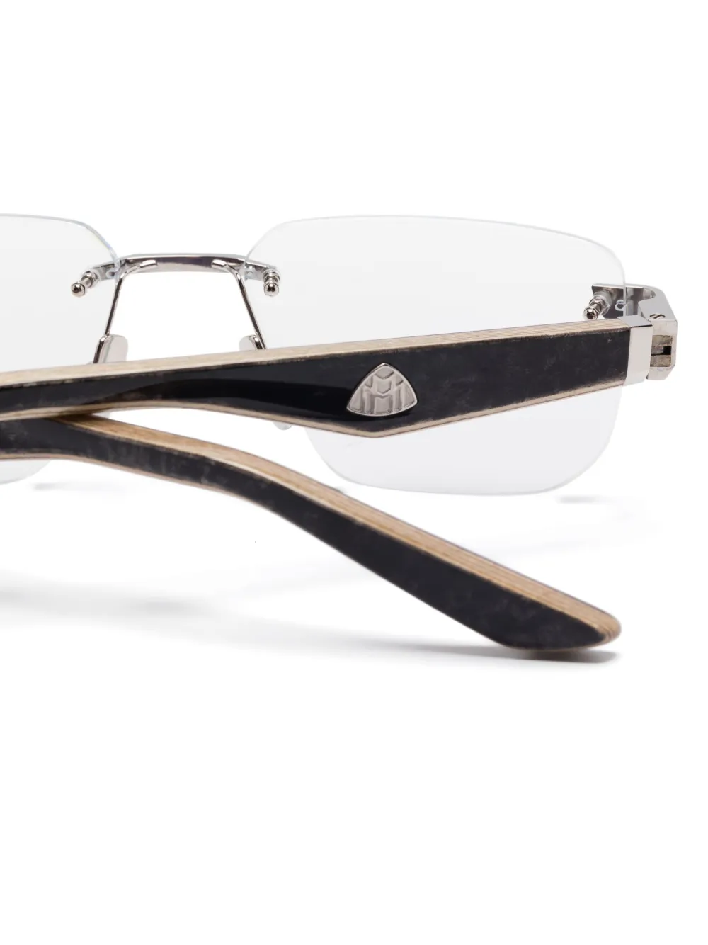 Maybach Eyewear The Visionist I Glasses In シルバートーン