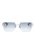 Maybach eyewear The Magic rimless geometric sunglasses - Silver