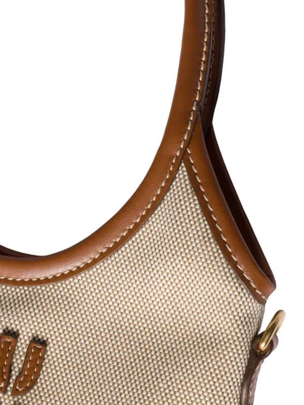 Miu Miu Ivy Tote Bag | Neutrals | FARFETCH